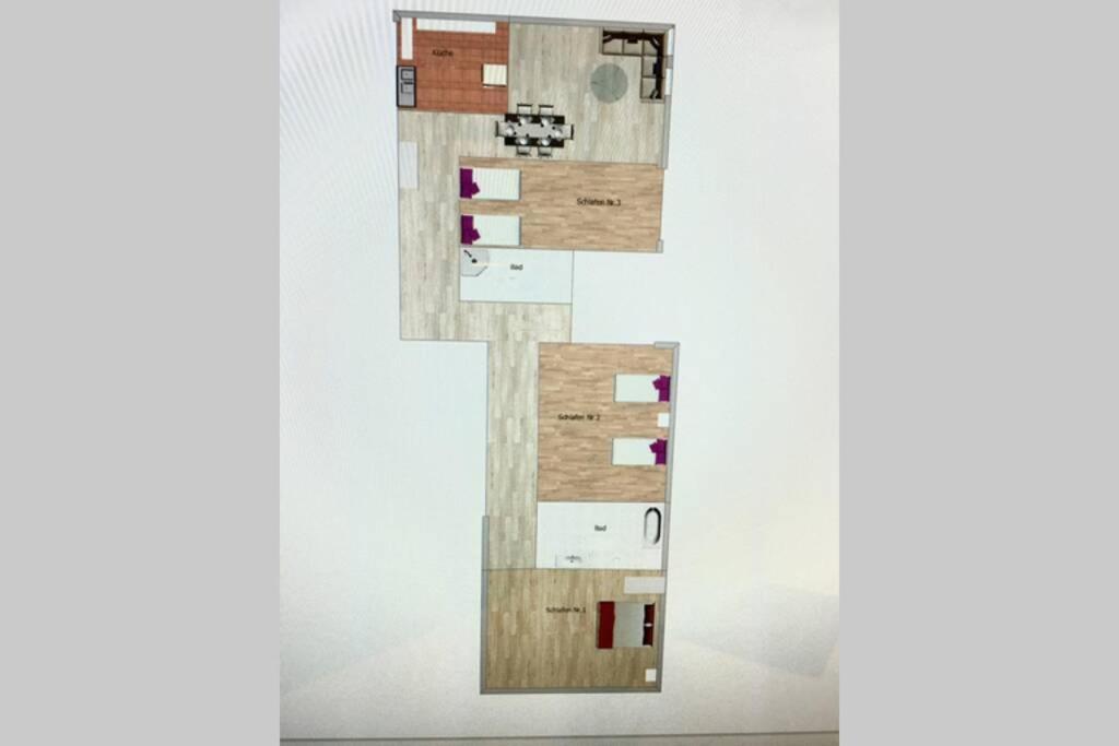 Apartment 120 Qm -3 Schlafzimmer-2 Baeder- Fuer 7 Gaeste Düsseldorf Zewnętrze zdjęcie